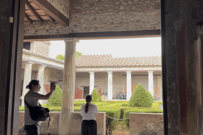 From Naples: Pompeii Tour with ticket and tour guide included From Naples: Tour of Pompeii with ticket and guide included
