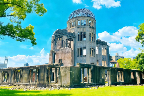 Osaka/Hiroshima Dep: Hiroshima Miyajima LandmarksUNESCO Tour 08:00 AM Osaka Departure Shinkansen to Hiroshima