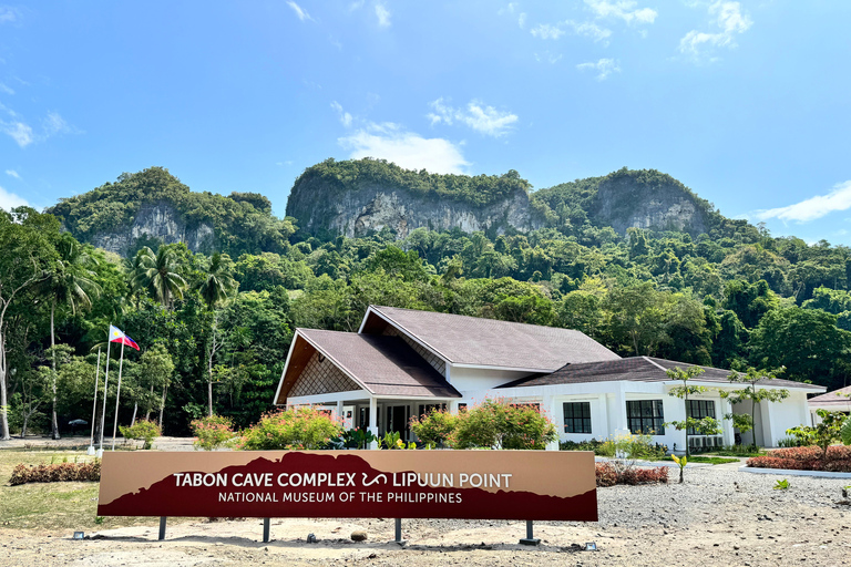 Depuis Puerto Princesa : Visite de la grotte de Tabon avec déjeunerAccès au musée avec déjeuner