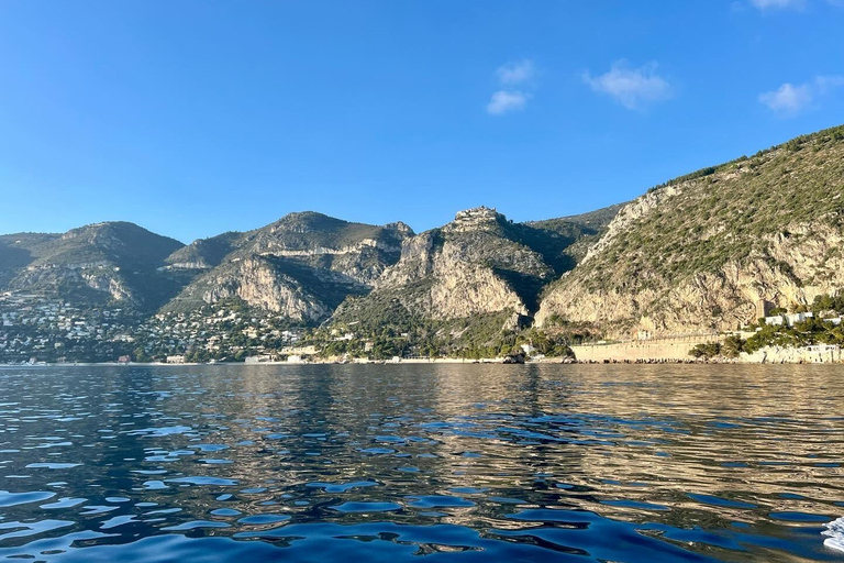 Balade en mer de Nice vers Monaco et stop à Villefranche
