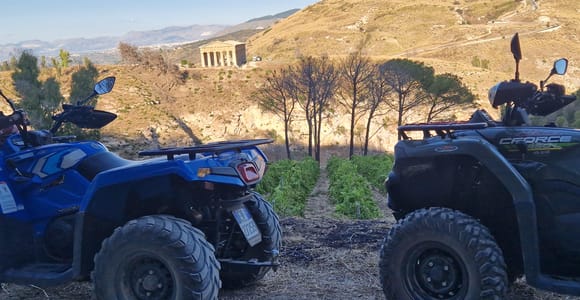 Sicilia: Segesta Temple Quad Bike Tour