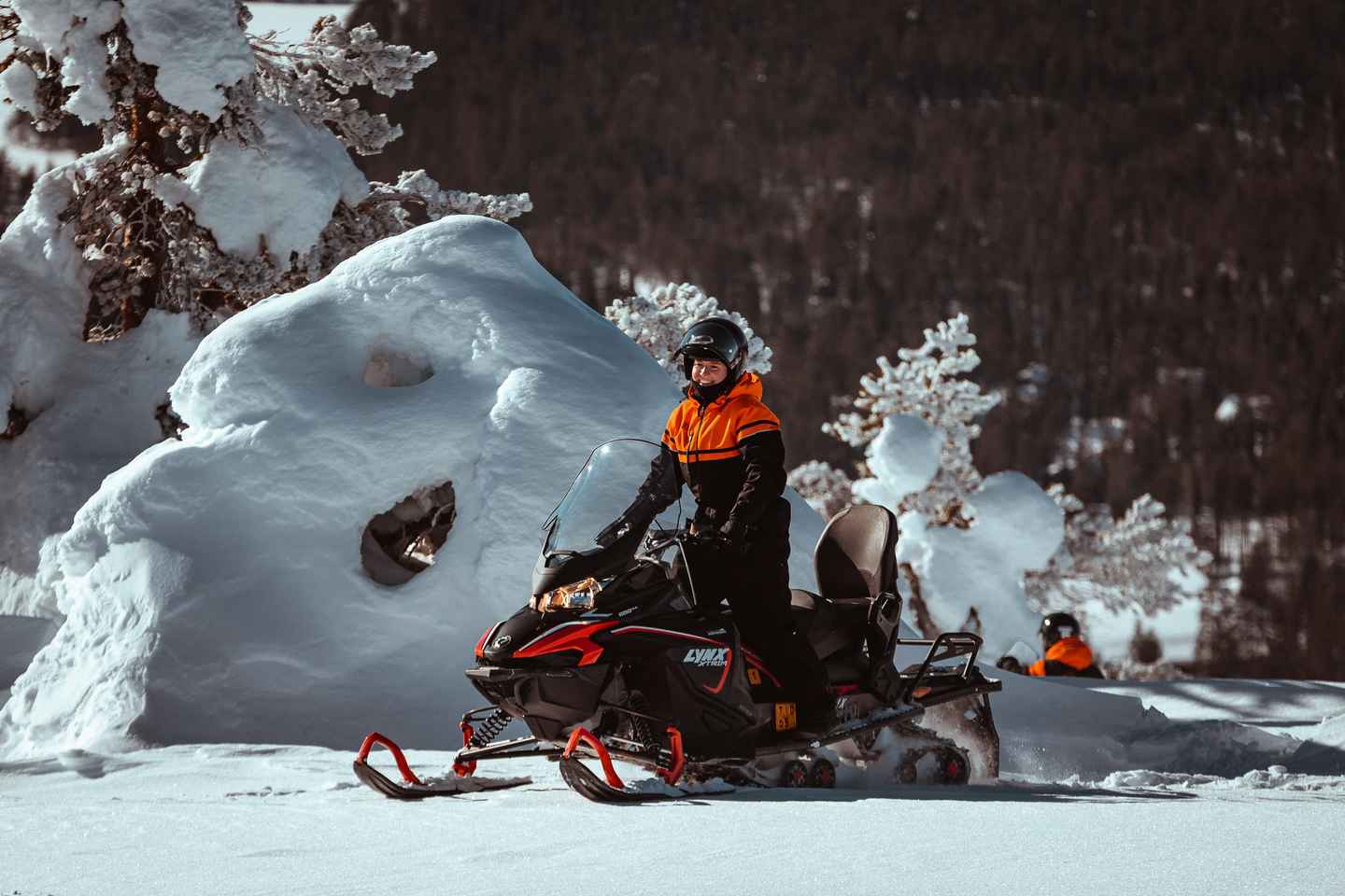 Saariselkä: One Hour Snowmobile Safari