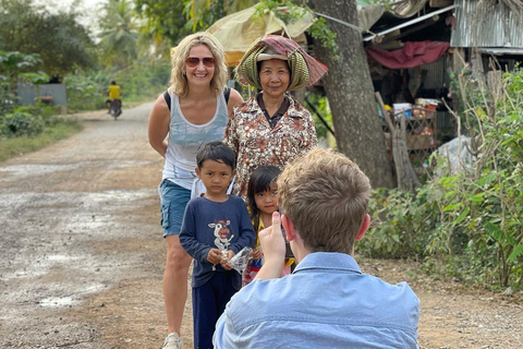 Half day afternoon tour by tuk tuk bamboo train bat cave