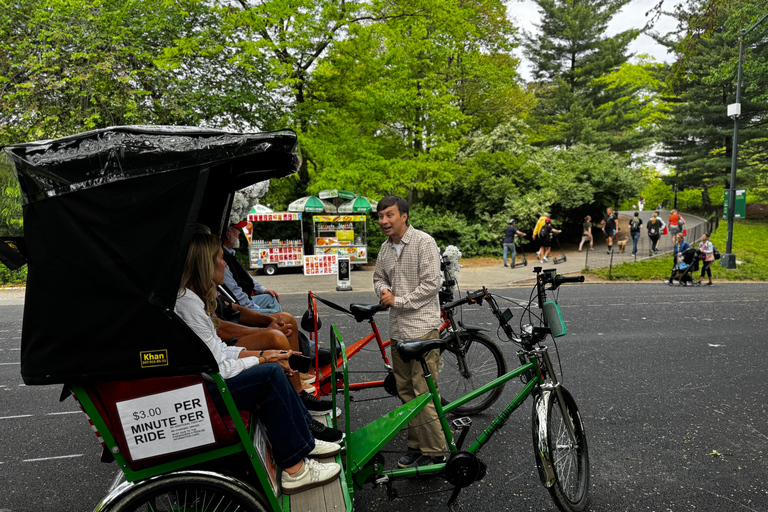 NYC: Central Park Storytelling Pedicab Tour with Theater Central Park Pedicab Tour - Deluxe 1.5 Hour Experience