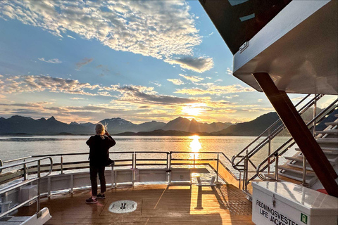 Tromsø: Summer Arctic Light Cruise with a Guide Tromsø: Midnight Sun or Sunset Cruise with a Guide
