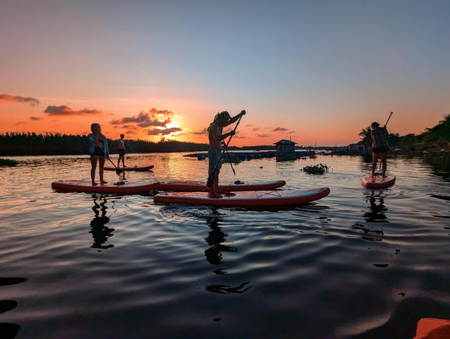 Hoi An: Stand-Up Paddleboard SUP, the Best Sunset Experience
