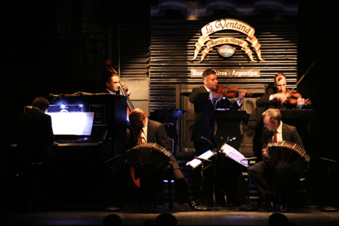 Spectacle de tango à La Ventana avec dîner facultatifDîner-spectacle à La Ventana