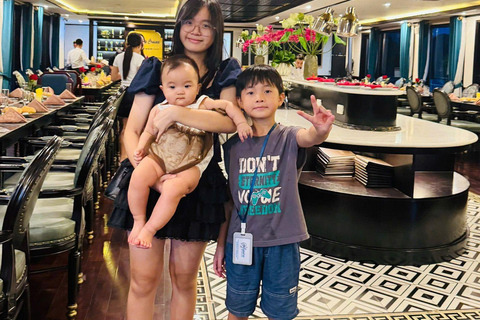 Hanoi: 2-Day Ha Long, Lan Ha 5-Star Cruise w/ Balcony Cabin Bay Light Suite with private balcony and bathtub (1st floor)