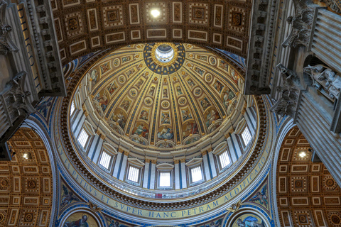 Rome: St. Peter’s Basilica & Underground Tombs Tour Group Tour in French