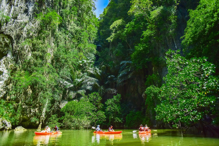 Vanuit Krabi: Kajakavontuur in de zeegrot van Bor Thor voor een hele dag