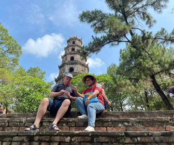 Hue: Royal Tombs & Pagoda Private Tour By Dragon Boat & Car