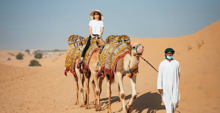 Дубай: сафари по пустыне на полдня, верблюды и квадроциклы
