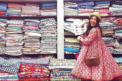 Jaipur Shopping Tour with Blue Pottery &Block Print Workshop Private Tour: Car + Guide