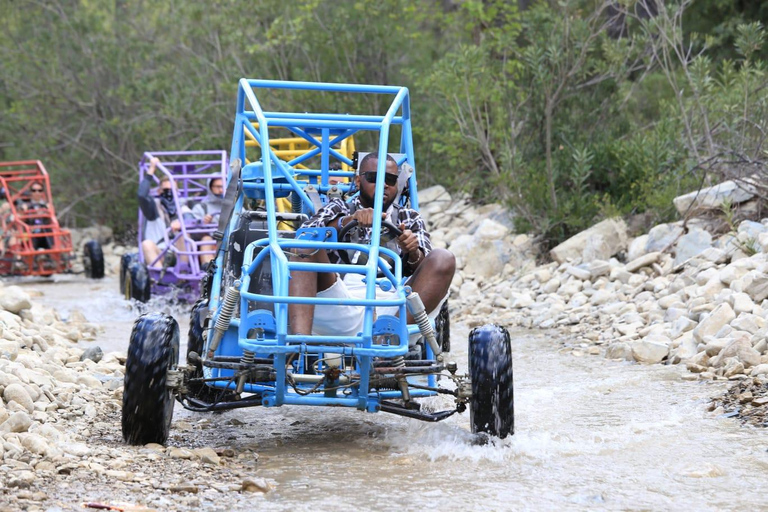 Alanya: Excursión en rafting, con opciones de tirolina y safari en buggyRafting+Jeep+Zipline 3en1