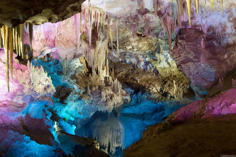 From Tbilisi: Prometheus Cave & Martvili Canyon Day Trip
