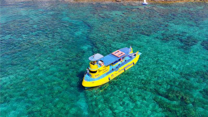 Lindos: Submarine Cruise with Swimming Stop at Navarone Bay