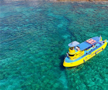 Lindos: Submarine Cruise with Swimming Stop at Navarone Bay