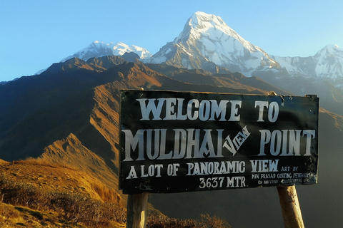Kathmandu: 5-Day Muldai View Point Trek with Guide