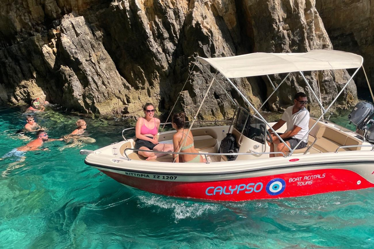 Zante Private Boat: Marathonisi, Keri Caves, Mizitres (max5)