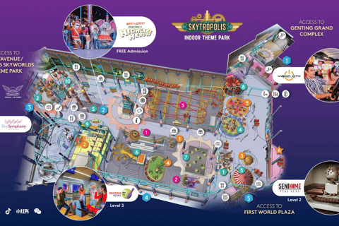 Malaysia: Genting Skytropolis Indoor Theme Park Ticket (Malaysian) 1-Day Unlimited Ride Pass