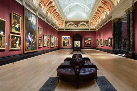 National Gallery med guide. 800 år med kunst