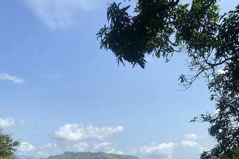 From the beach: Rui Vaz Natural Park - Botanical Garden - São Jorge walk