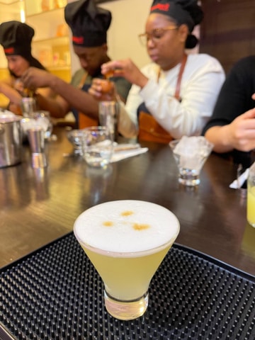 From Cusco: Making Pisco Sour