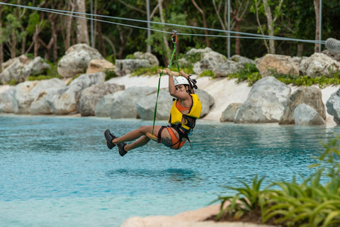 Punta Cana: Wejście do parku Scape Park, aby zwiedzić cenotę, zjeżdżalnie linowe i jaskiniePunta Cana: wstęp do parku Scape Park, gdzie możecie zwiedzać cenoty, zjeżdżać