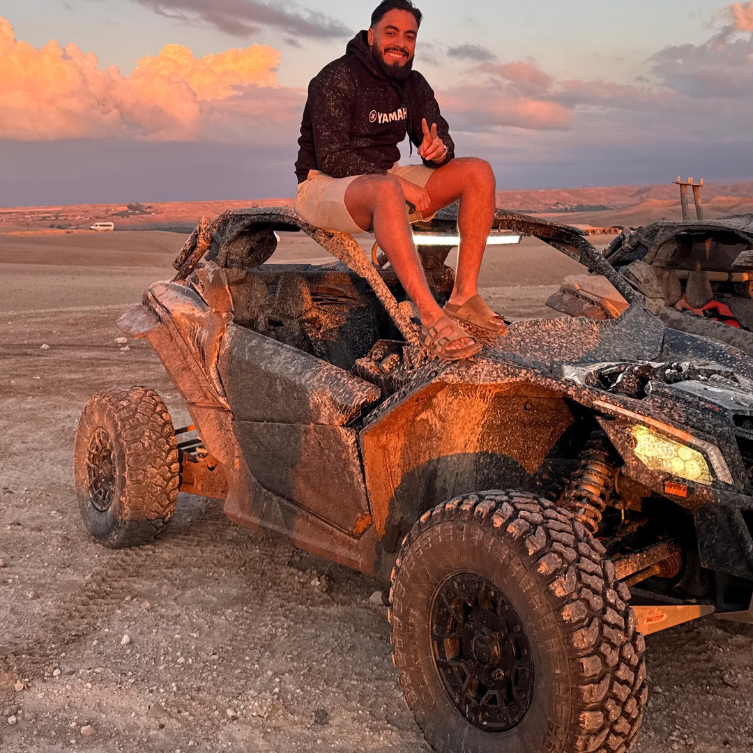 Marrakech Agafay-woestijn – Privé-excursie in Can-Am XRS-buggy 1u30