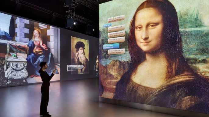 Amsterdam: Experiencia artística interactiva Da Vinci