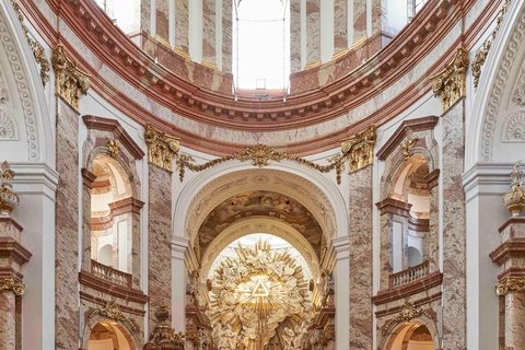 Wenen: Karlskirche toegangsbewijs met panoramaterras