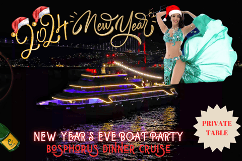 Istanbul: New Year's Eve Bosphorus Cruise with Dinner Option