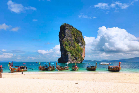 Krabi: 7 Islands Longtail Boat Tour with Sunset & Plankton