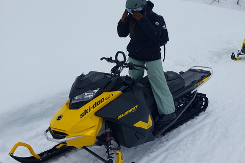 Nagano: Winter Holiday Snowmobiling in Nozawa Onsen Area