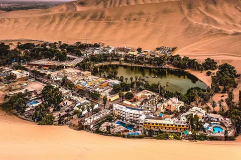 Au départ de Lima : excursion d'une journée à Paracas et Huacachina avec promenade en buggy