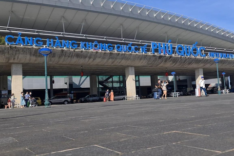 Melhor serviço de traslado na ilha de Phu QuocTraslado do aeroporto internacional de Phu Quoc para a Ilha do Norte