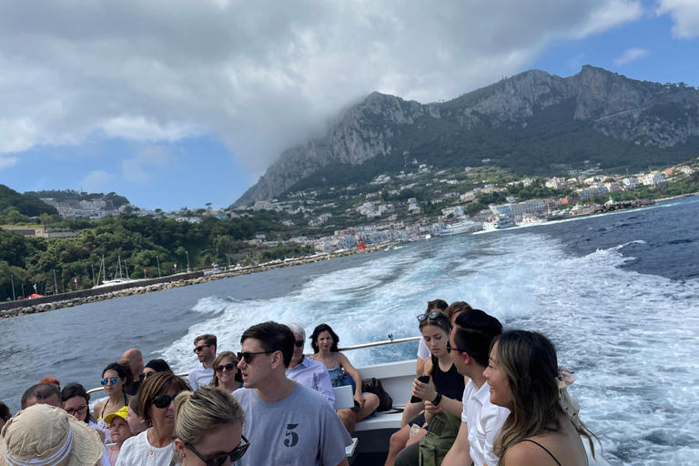 Blue Tour Capri (island tour by boat) departing from Naples