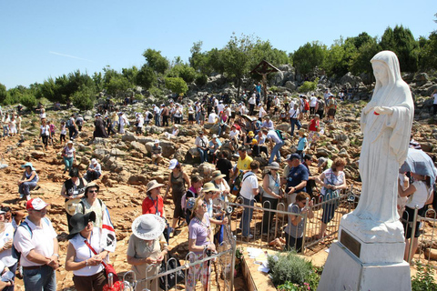 Traslado privado de Medjugorje al aeropuerto o ciudad de Split