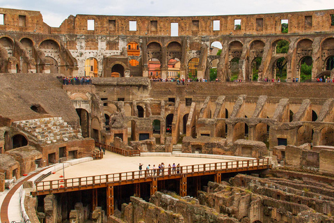 Rome: Colosseum Arena Floor Guided Tour Up to 6 People