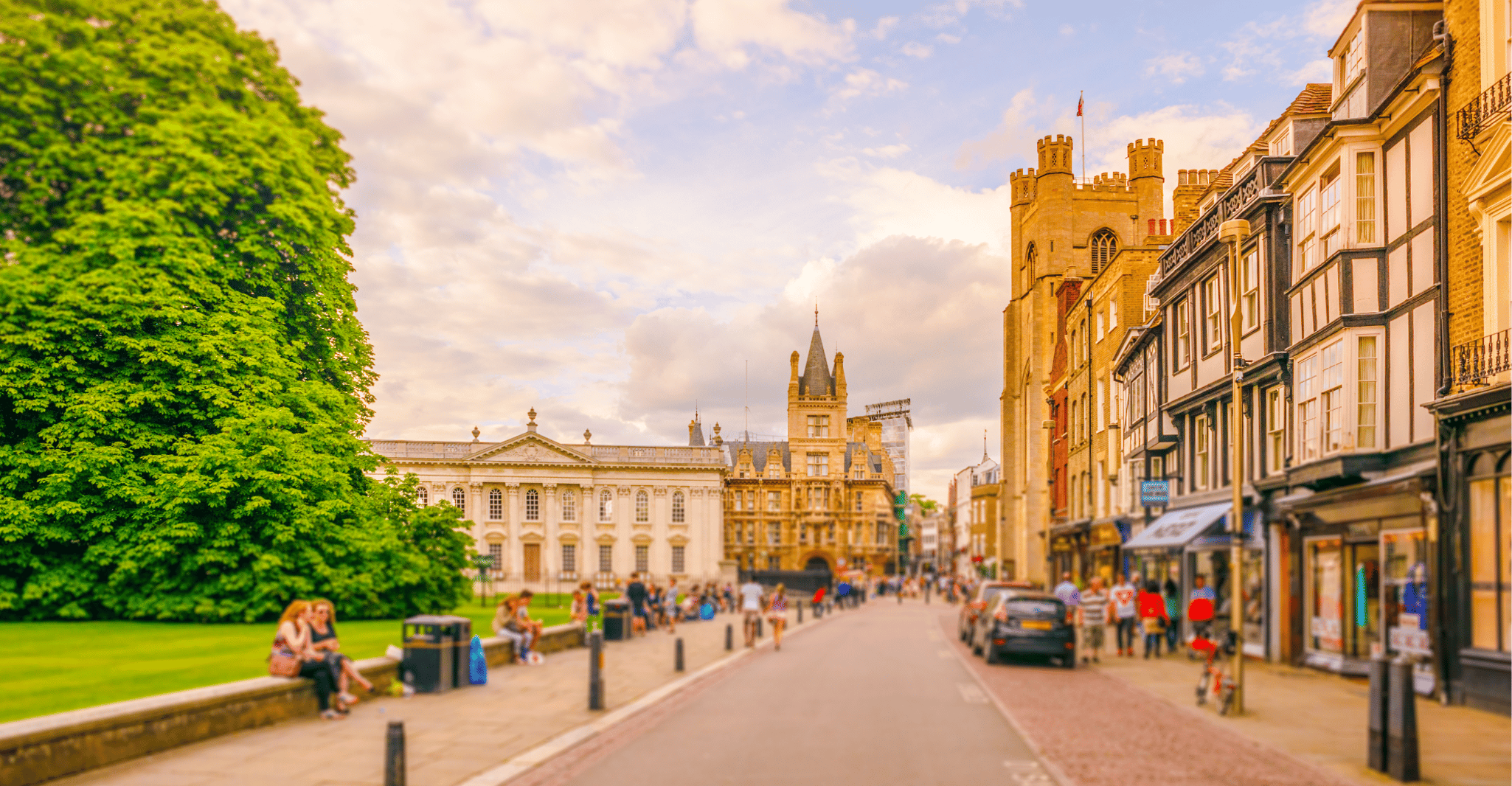 Cambridge, juego de exploración de la ciudad y gira