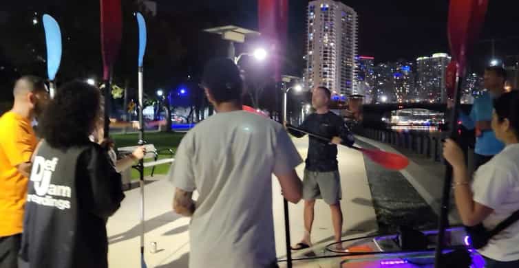 Miami: Guided LED-Lit Kayak Night Tour photo 5