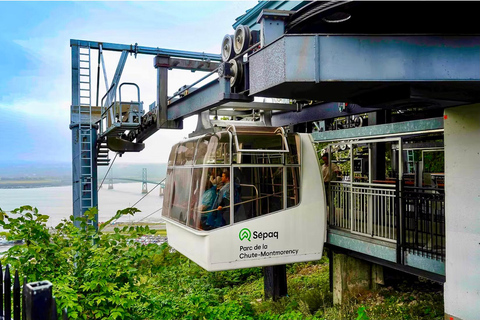 Quebec: Montmorency Falls and Basilica Private Half-Day Tour Extended Tour: Montmorency Falls, Basilica & Île d’Orléans