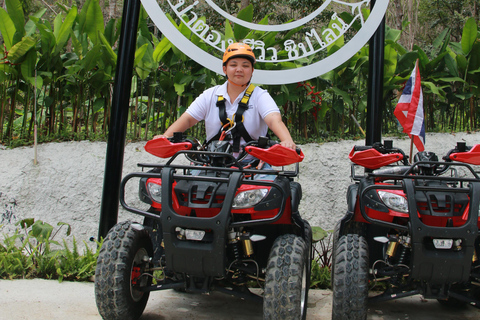 Phuket : ATV di Erawan Patong Seaview Zipline 250 ccPhuket : ATV da Erawan Patong Seaview Zipline 250 cc 45 Min