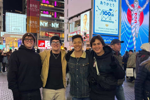 Osaka: Guided Local Food Tour with a Ninja Guide ( Spy )