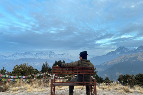 De Pokhara: Caminhada guiada de 5 dias por Poon Hill, Mulde Hill e Dobato