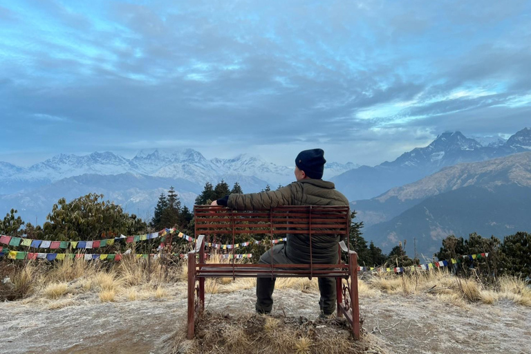 De Pokhara: Caminhada guiada de 5 dias por Poon Hill, Mulde Hill e Dobato