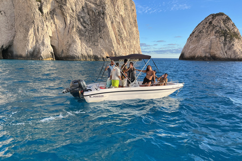 Zakynthos: Mizithres Sunset Cruise with Turtle Spotting