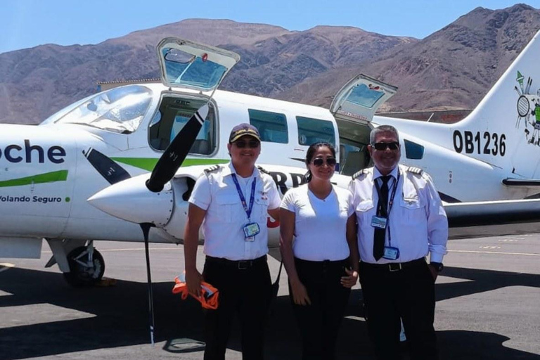 From Ica: Nazca Lines Flight + Archaeological Tour
