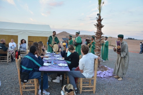 Marrakesh Desert Dinner and sunset