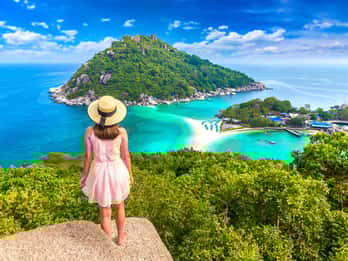Koh Pha Ngan: Koh Tao & Nang Yuan Tour with Snorkel, Lunch